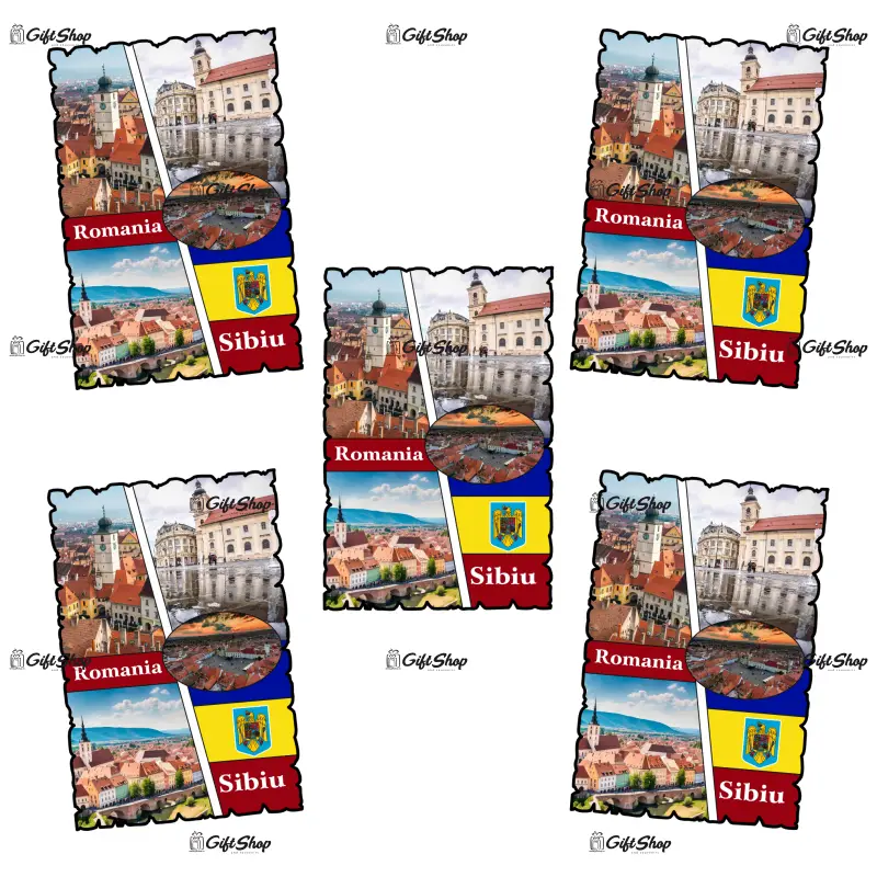 Sibiu romania, magnet frigider mgs178